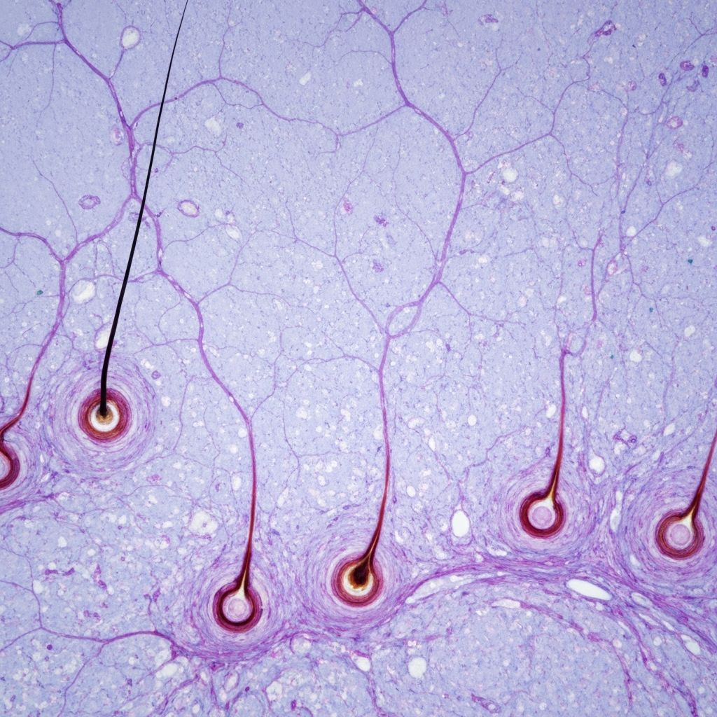 Analiza mikroskopowa skóry głowy - trychologia