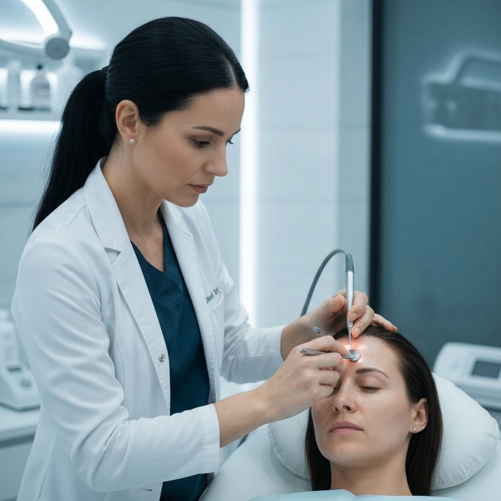 Profesjonalna konsultacja dermatologiczna - badanie skóry głowy